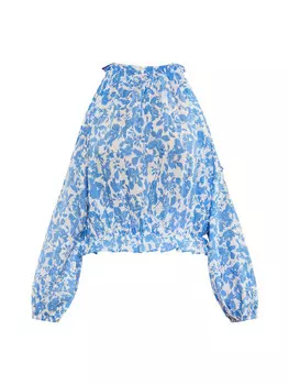 Блуза IZIA, синий