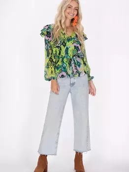 Блуза Izia, зеленый