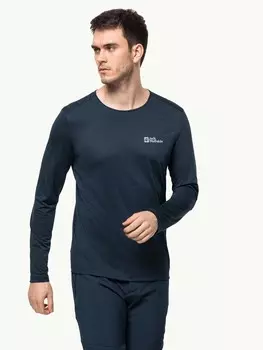 Блуза Jack Wolfskin PACK GO L/S M, синий