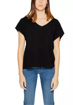 Блуза Jacqueline de Yong без рукавов, черный