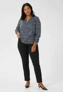 Блуза JALU Kaffe Curve, синий