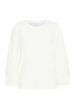 Блуза JANE 3/4 SLEEVE PULZ, белый