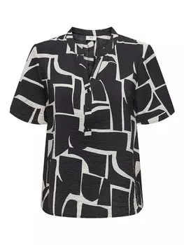 Блуза JDY, черный/белый