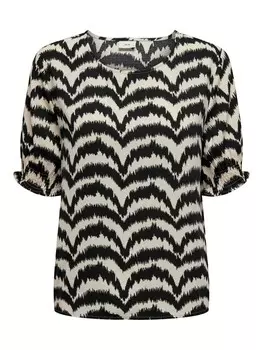 Блуза JDY, цвет schwarz/creme