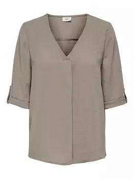 Блуза JDY Divya, бежевый