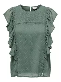 Блуза Jdy SOUL, темно-зеленый