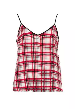 Блуза Jimmy Sanders, цвет Fire red/White