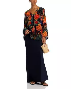 Блуза Johnny Was Botina Burnout, мультиколор