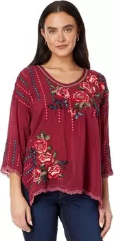 Блуза Johnny Was Giovanna Blouse, цвет Currant