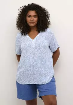 Блуза JOLIE AMI Kaffe Curve, синий