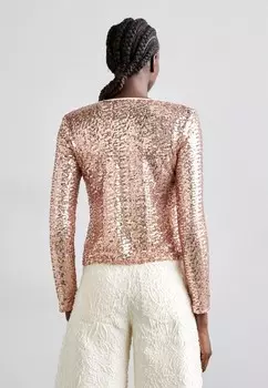 Блуза JUNI Baum und Pferdgarten, розовый