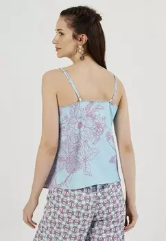 Блуза Just Like You, бирюзовый