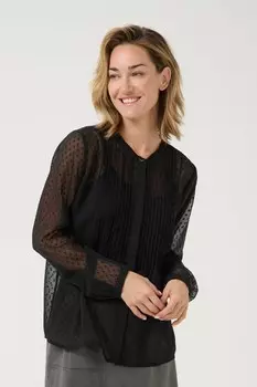 Блуза Kaffe Andrea, черный