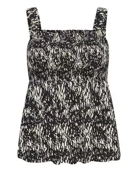 Блуза KAFFE CURVE Blouse Ami, черный