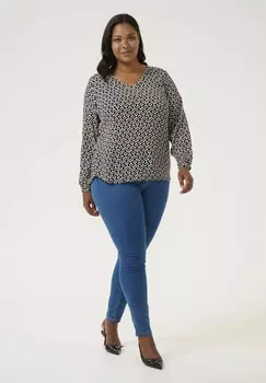 Блуза Kaffe Curve, черный