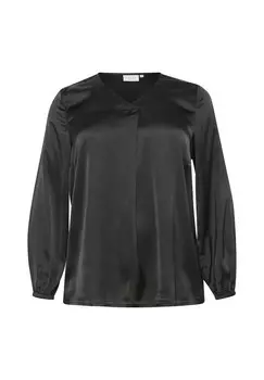 Блуза Kaffe Curve, черный