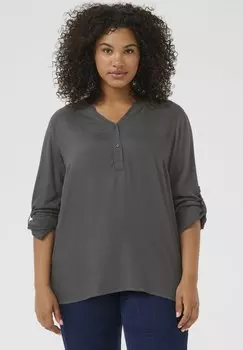 Блуза Kaffe Curve, черный