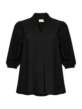 Блуза KAFFE CURVE Dania, черный