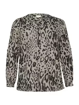 Блуза KAFFE CURVE KCMille, черный