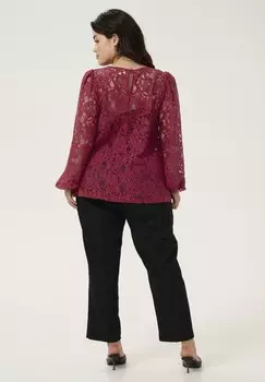 Блуза Kaffe Curve, красный