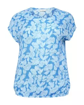 Блуза Kaffe Curve LISE, голубой синий/светло-голубой