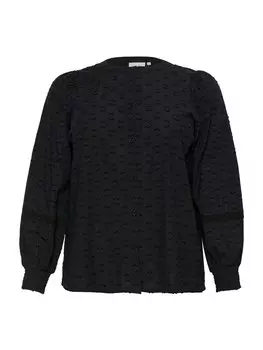 Блуза KAFFE CURVE Loulou, черный