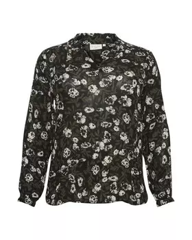 Блуза Kaffe Curve MALANA, черный