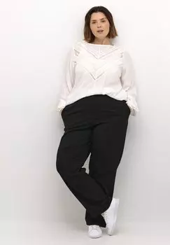 Блуза Kaffe Curve, молочный