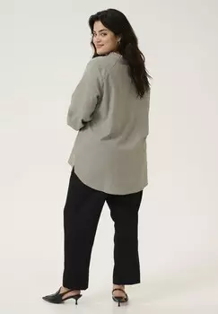 Блуза Kaffe Curve, серый