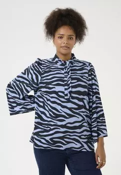 Блуза Kaffe Curve, синий