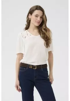 Блуза Kaffe, слоновая кость