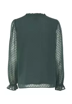Блуза Kaffe, темно-зеленый
