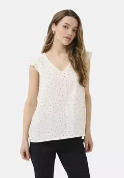 Блуза KAMELINDA Kaffe, белый