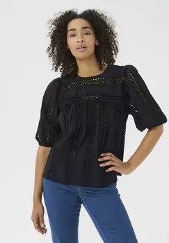 Блуза KARANDY Kaffe, цвет Black Deep