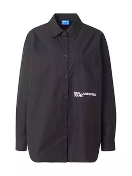 Блуза KARL LAGERFELD JEANS, черный