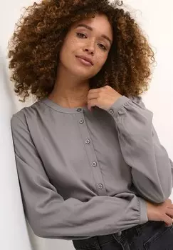 Блуза KARLI Kaffe, серый
