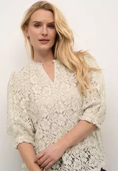 Блуза KASPIS Cream, бежевый