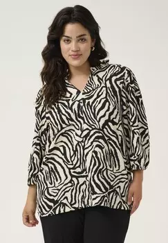 Блуза KATRINA Kaffe Curve, черный