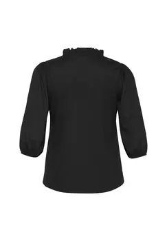 Блуза KATRINA Kaffe Curve, цвет Black Deep