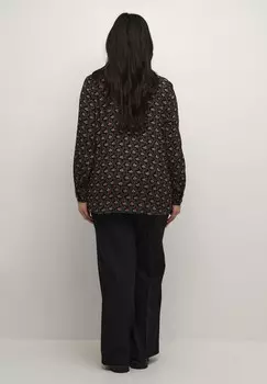 Блуза KCAMI Kaffe Curve, черный