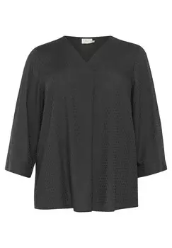 Блуза KCELSE Kaffe Curve, черный