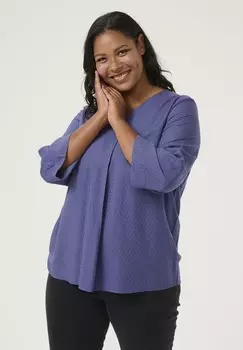Блуза KCELSE Kaffe Curve, синий