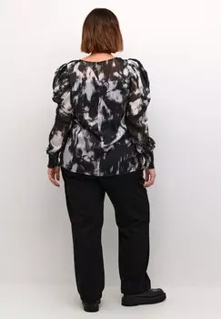Блуза KCLIVA Kaffe Curve, черный