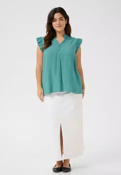 Блуза KCLYANA Kaffe Curve, синий