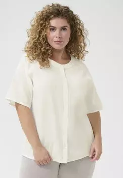 Блуза KCPAULA Kaffe Curve, кремовый