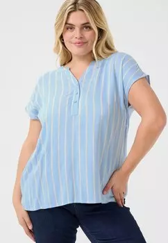 Блуза KCSIDA Kaffe Curve, синий