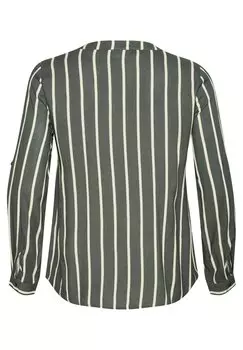 Блуза KCSIDA Kaffe Curve, темно-зеленый