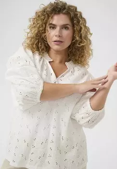 Блуза KCTENNA Kaffe Curve, кремовый