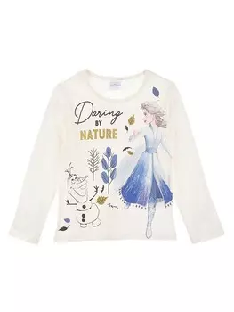 Блуза Kids Movie Heroes FROZEN, белый
