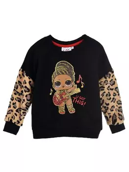 Блуза Kids Movie Heroes LOL SURPRISE, черный